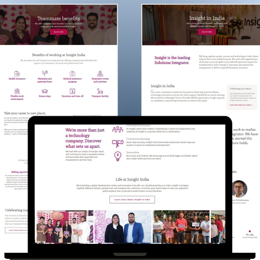 Insight India Careers Microsite