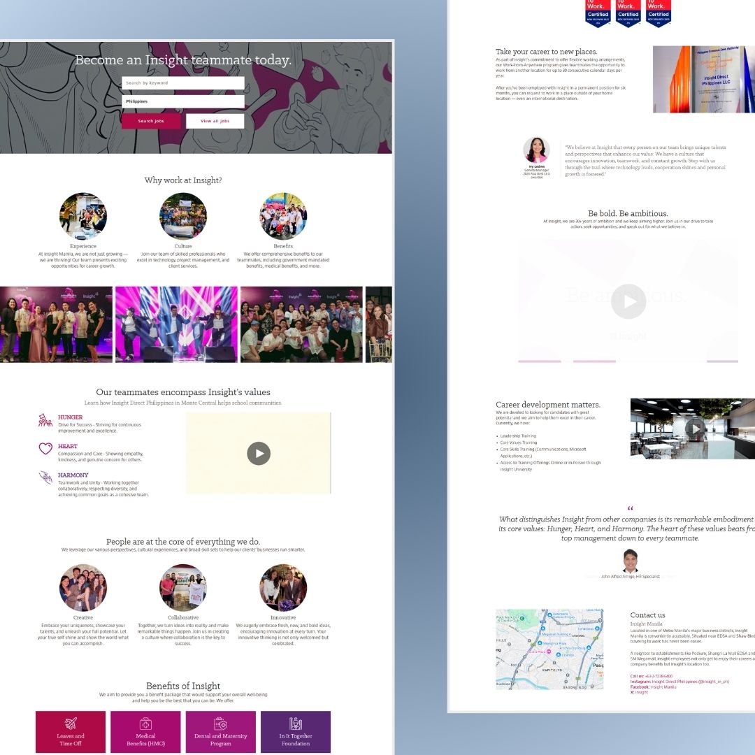Insight Manila Careers Site